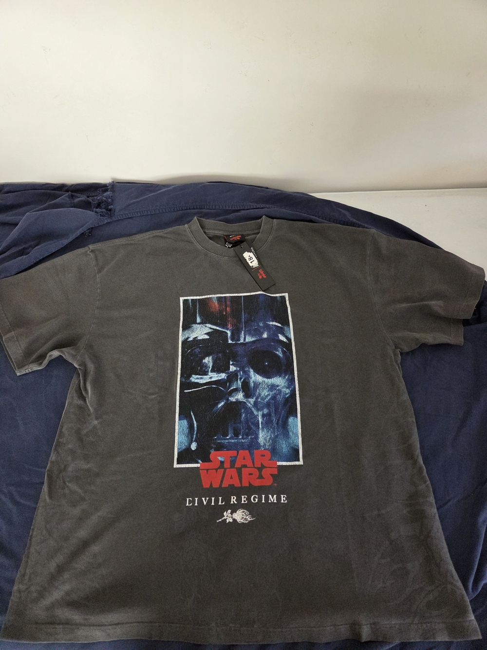 Civil Regime X Star Wars Darth Vader Vintage Wash Graphic Shirt